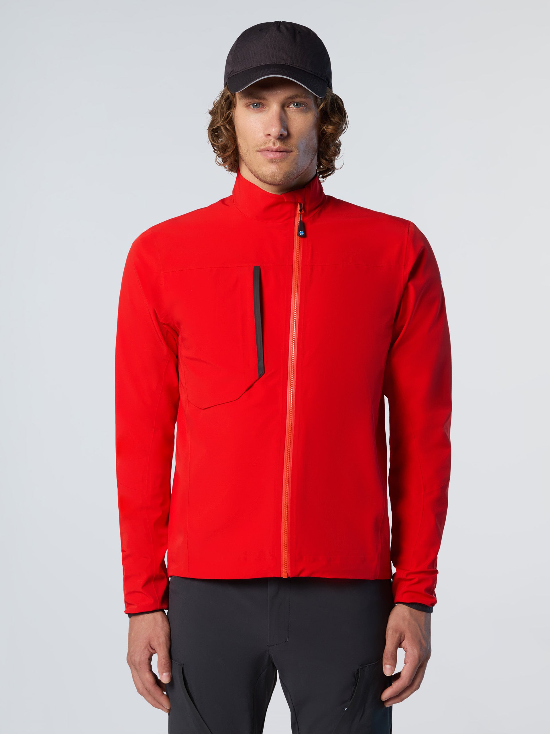 1 | Fiery red | gp-aero-waterproof-jacket-27m065