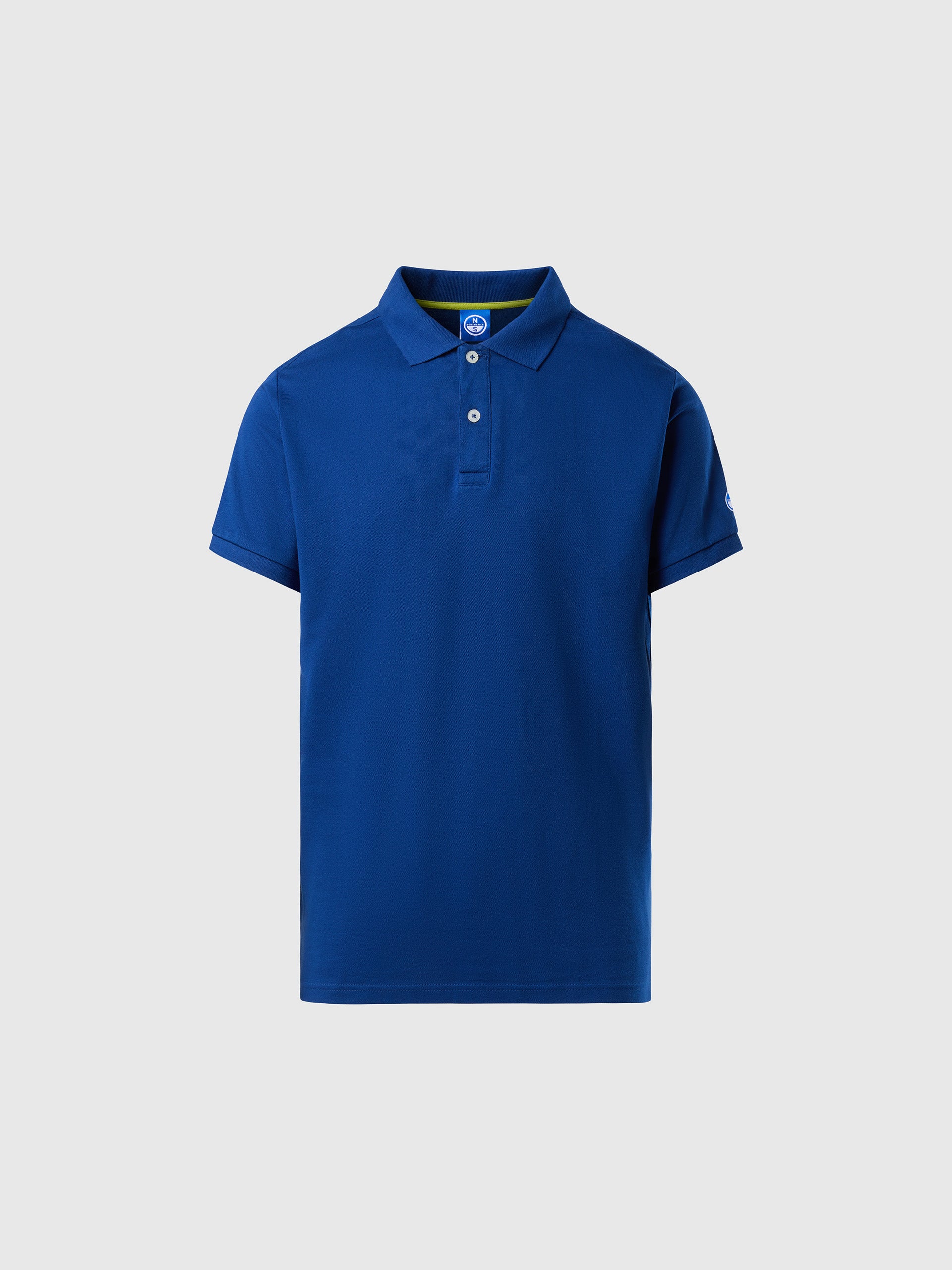 hover | Ocean blue | pique-polo-27m105