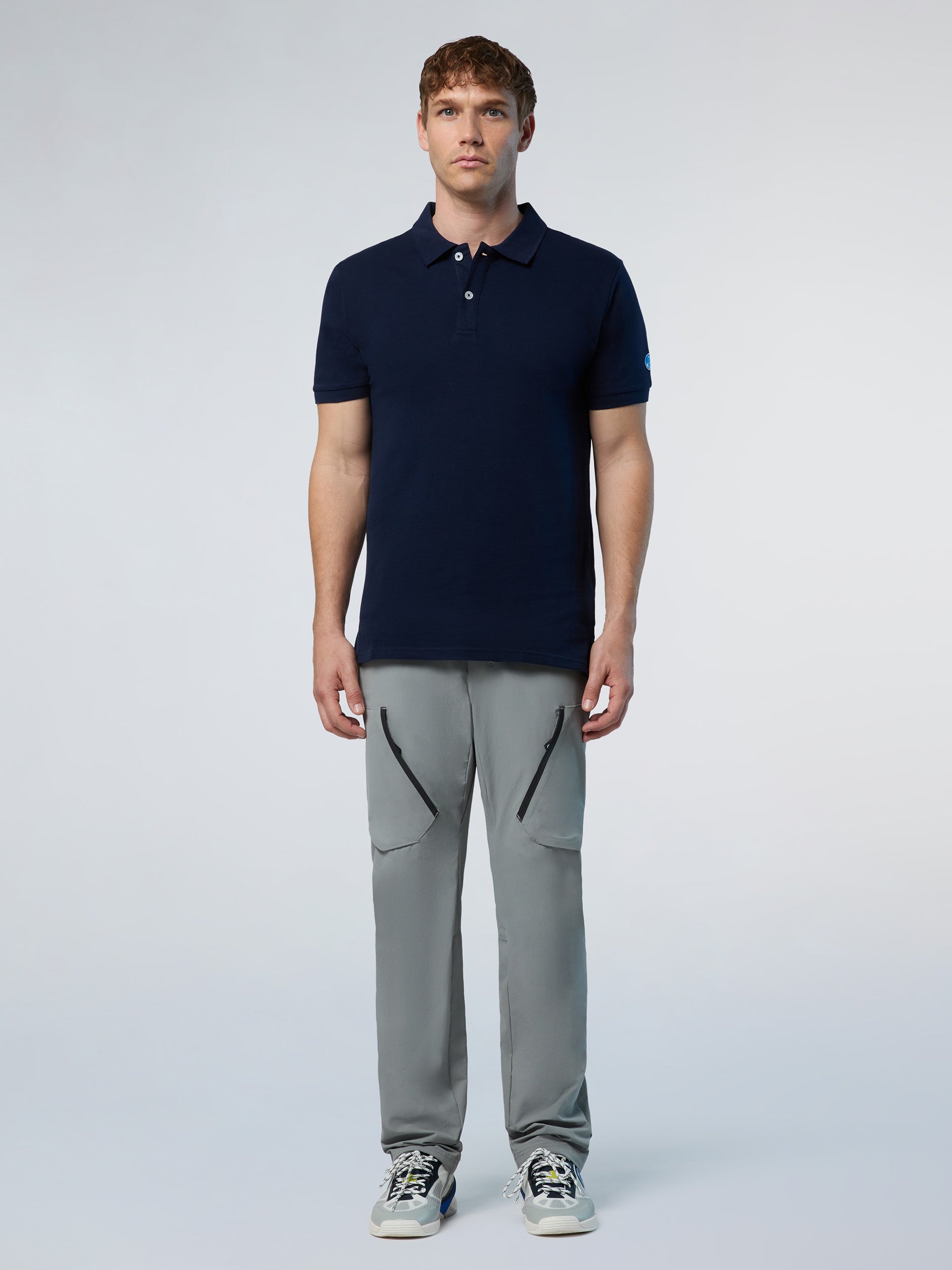 5 | Navy blue | pique-polo-27m105