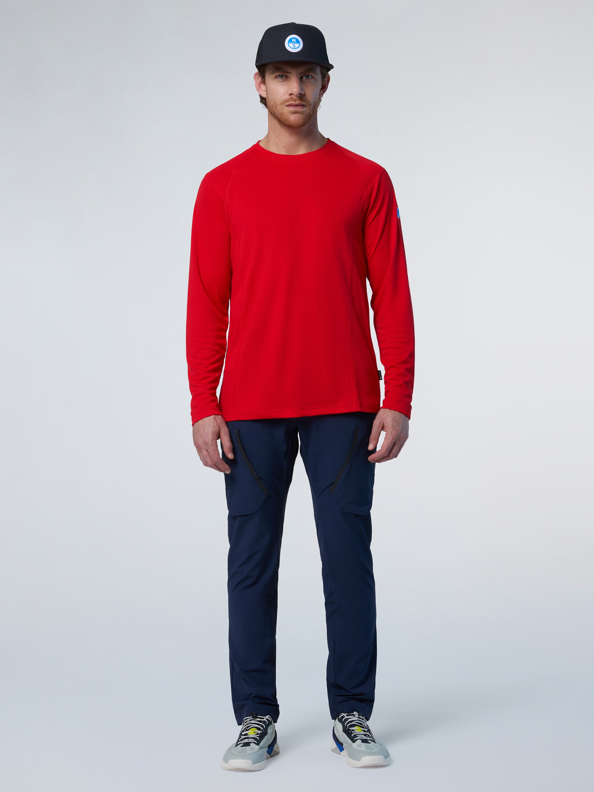 5 | Fiery red | regatta-tech-t-ls-27m109