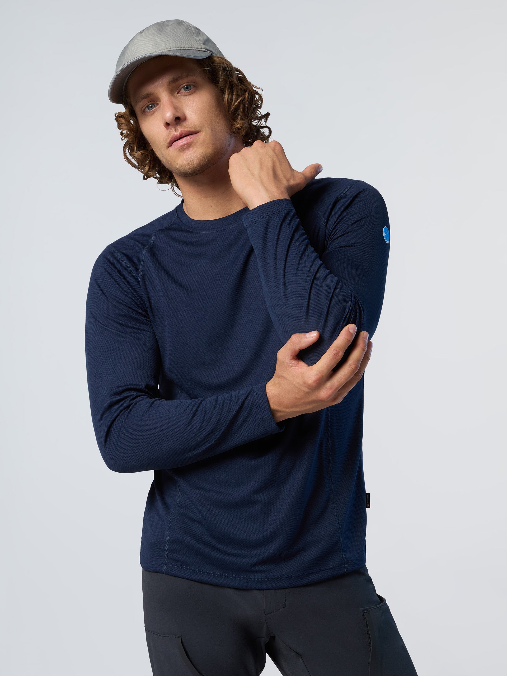 2 | Navy blue | regatta-tech-t-ls-27m109