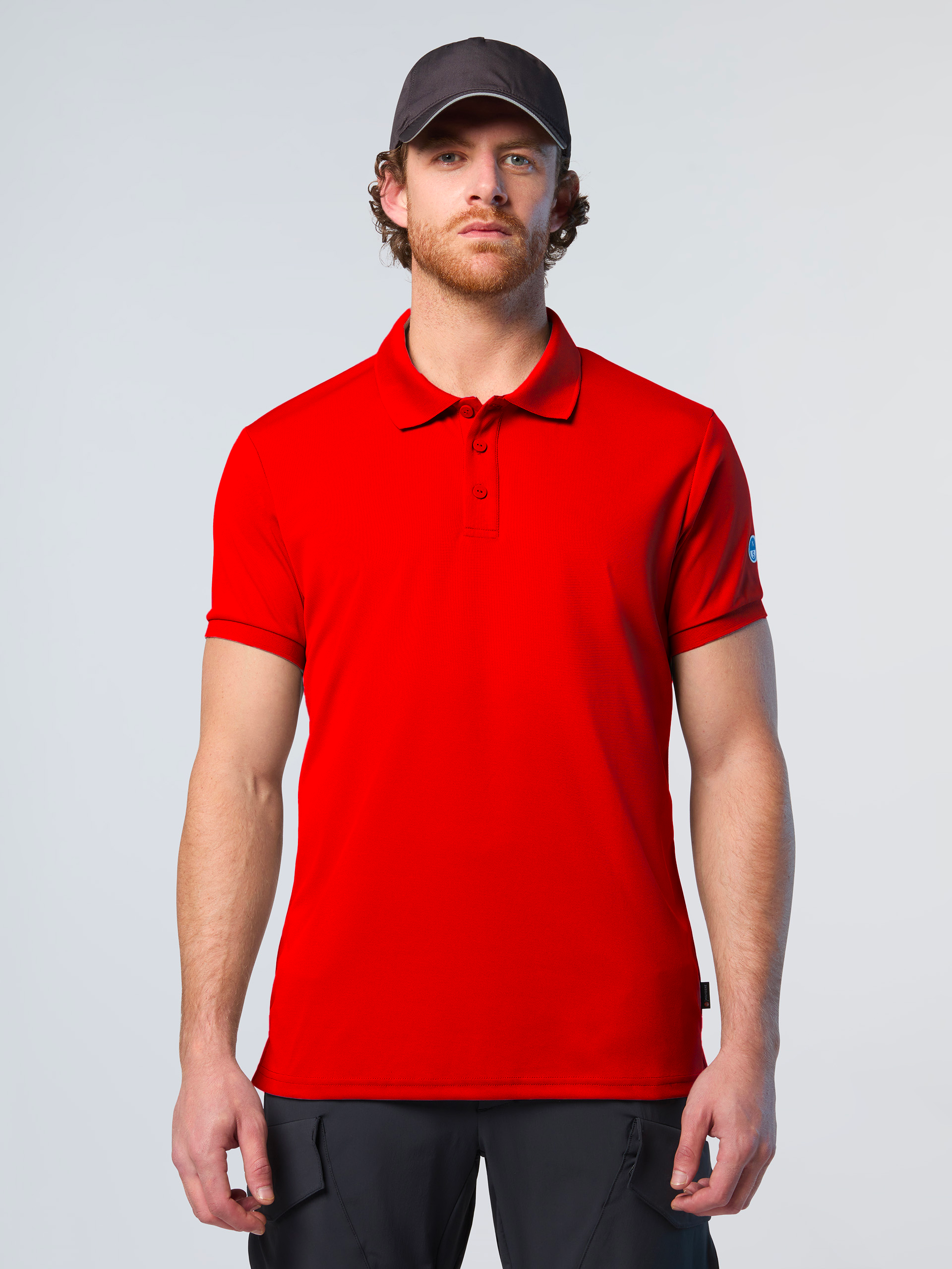 1 | Fiery red | regatta-fast-dry-polo-27m110