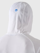 8 | White | regatta-tech-ls-hooded-t-27M118
