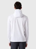 4 | White | regatta-tech-ls-hooded-t-27M118