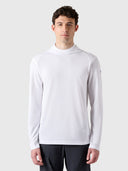 1 | White | regatta-tech-ls-hooded-t-27M118