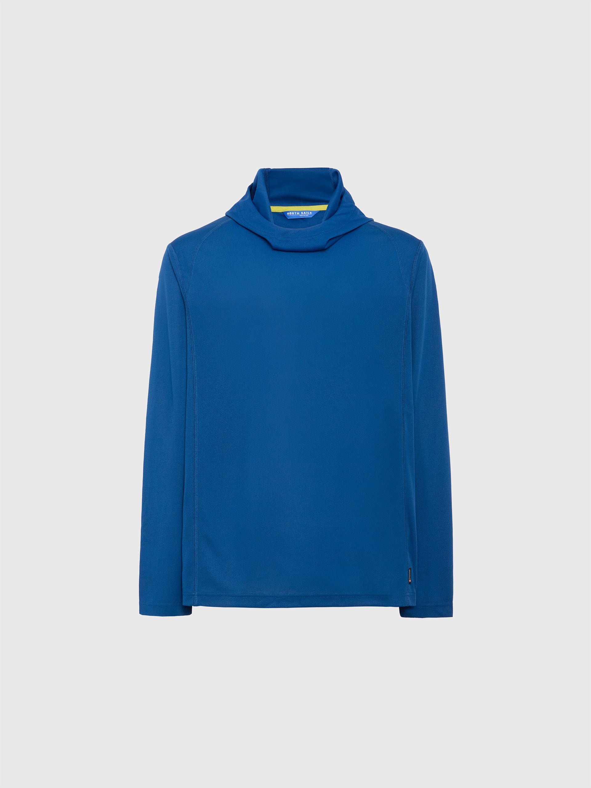 hover | Ocean blue | regatta-tech-ls-hooded-t-27M118