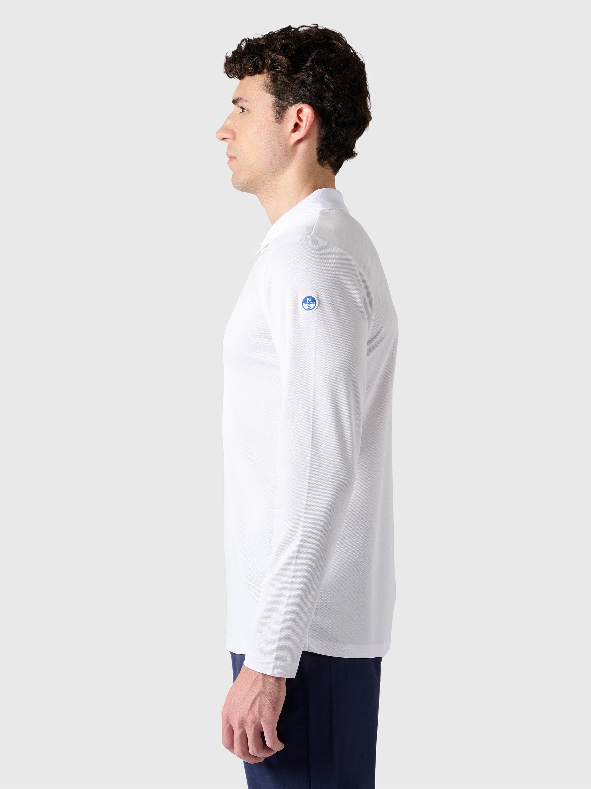 6 | White | regatta-fast-dry-ls-polo-27M120