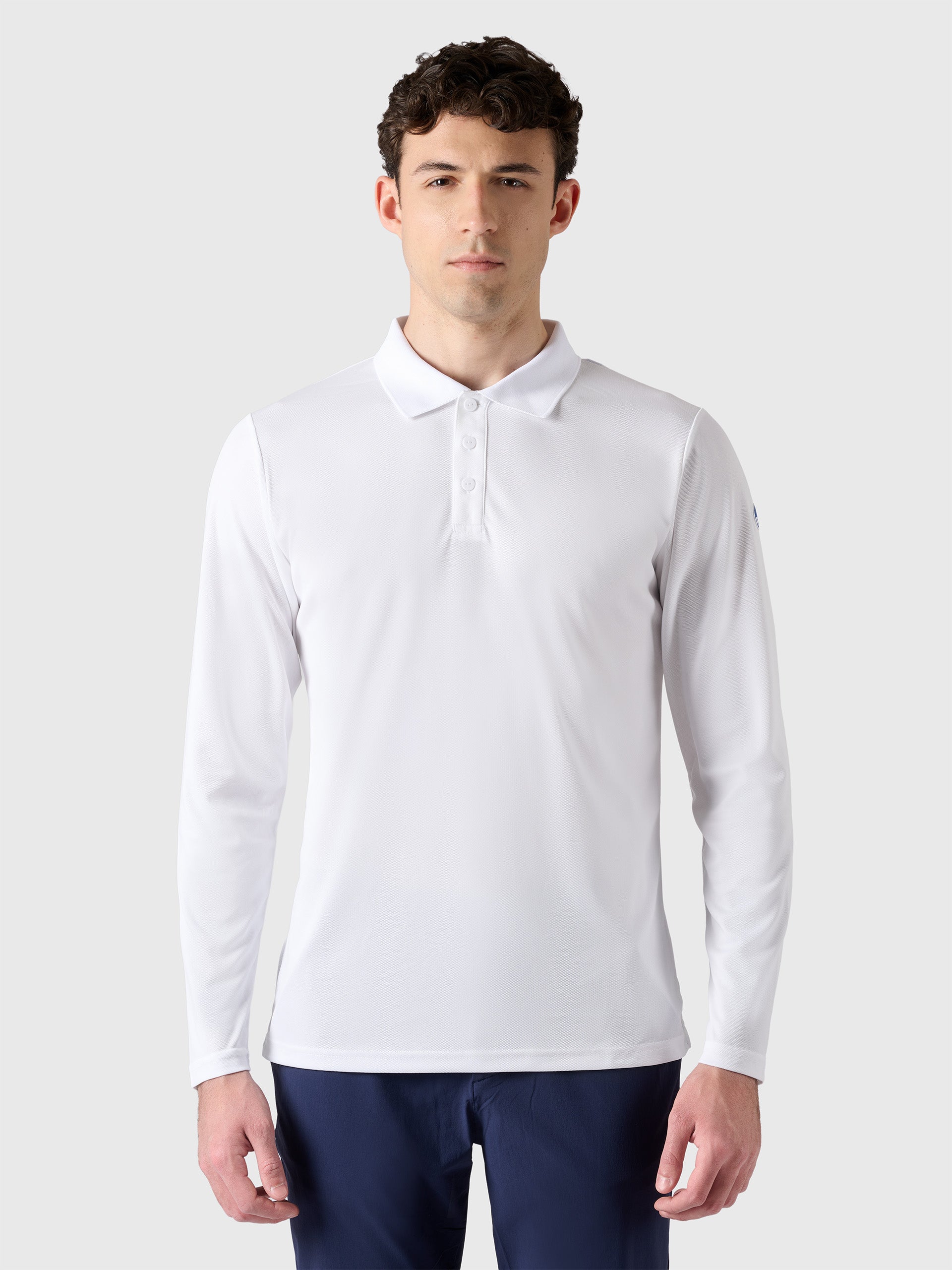 1 | White | regatta-fast-dry-ls-polo-27M120