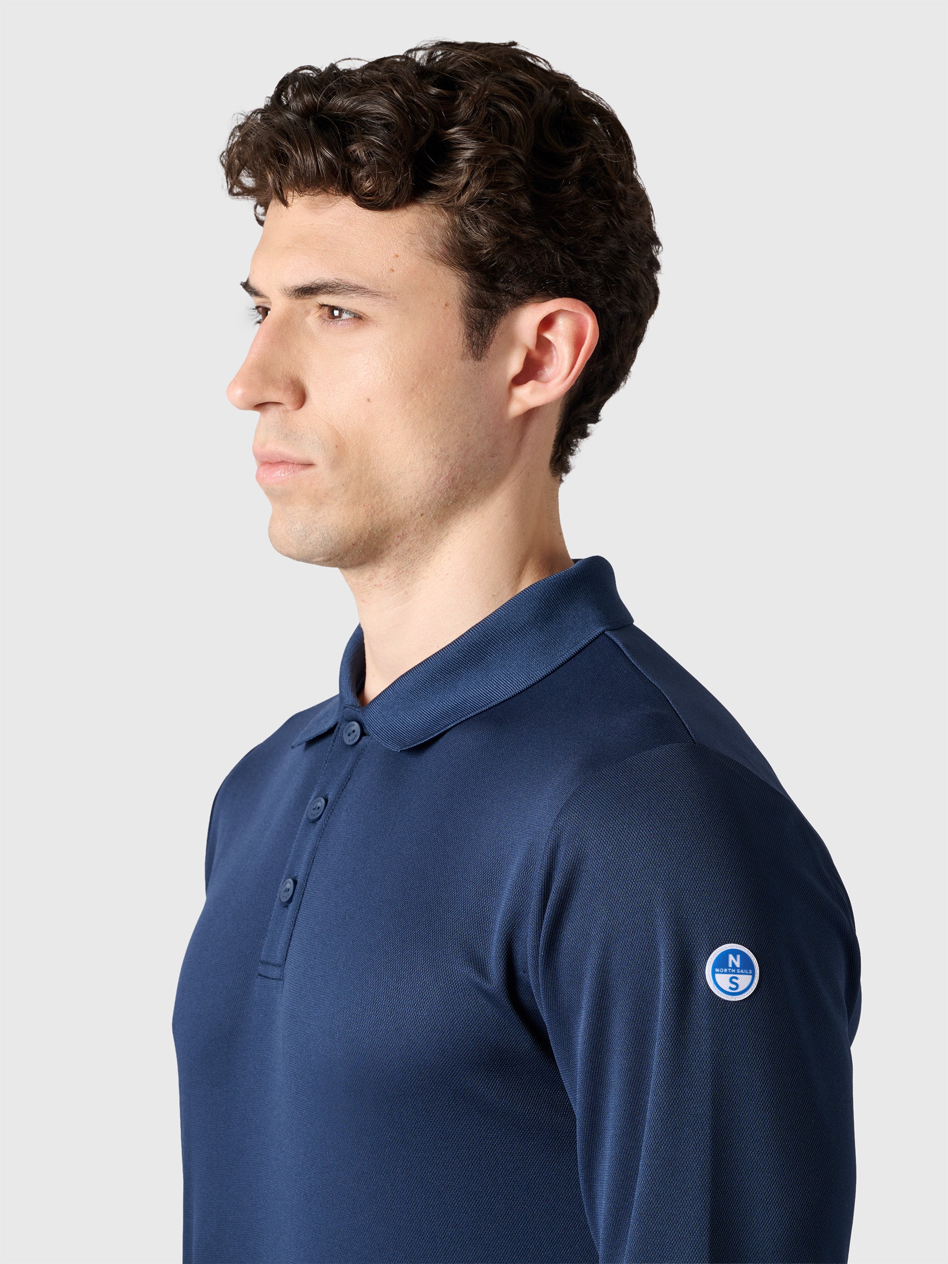 7 | Navy blue | regatta-fast-dry-ls-polo-27M120