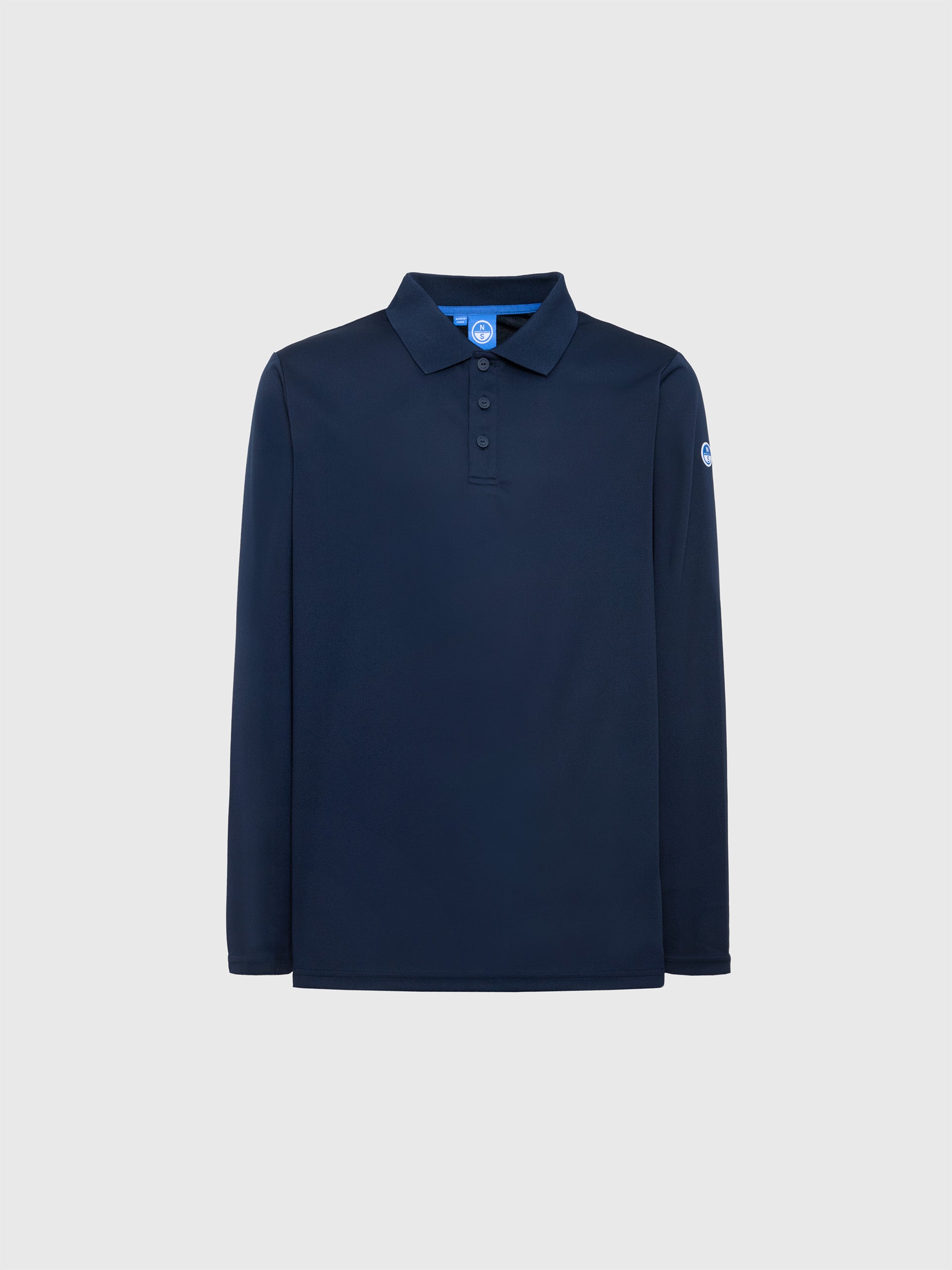 hover | Navy blue | regatta-fast-dry-ls-polo-27M120