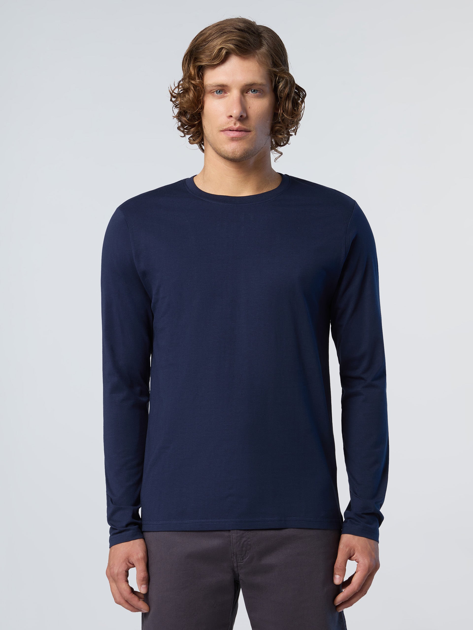 1 | Navy blue | ls-tshirt-man-27m208