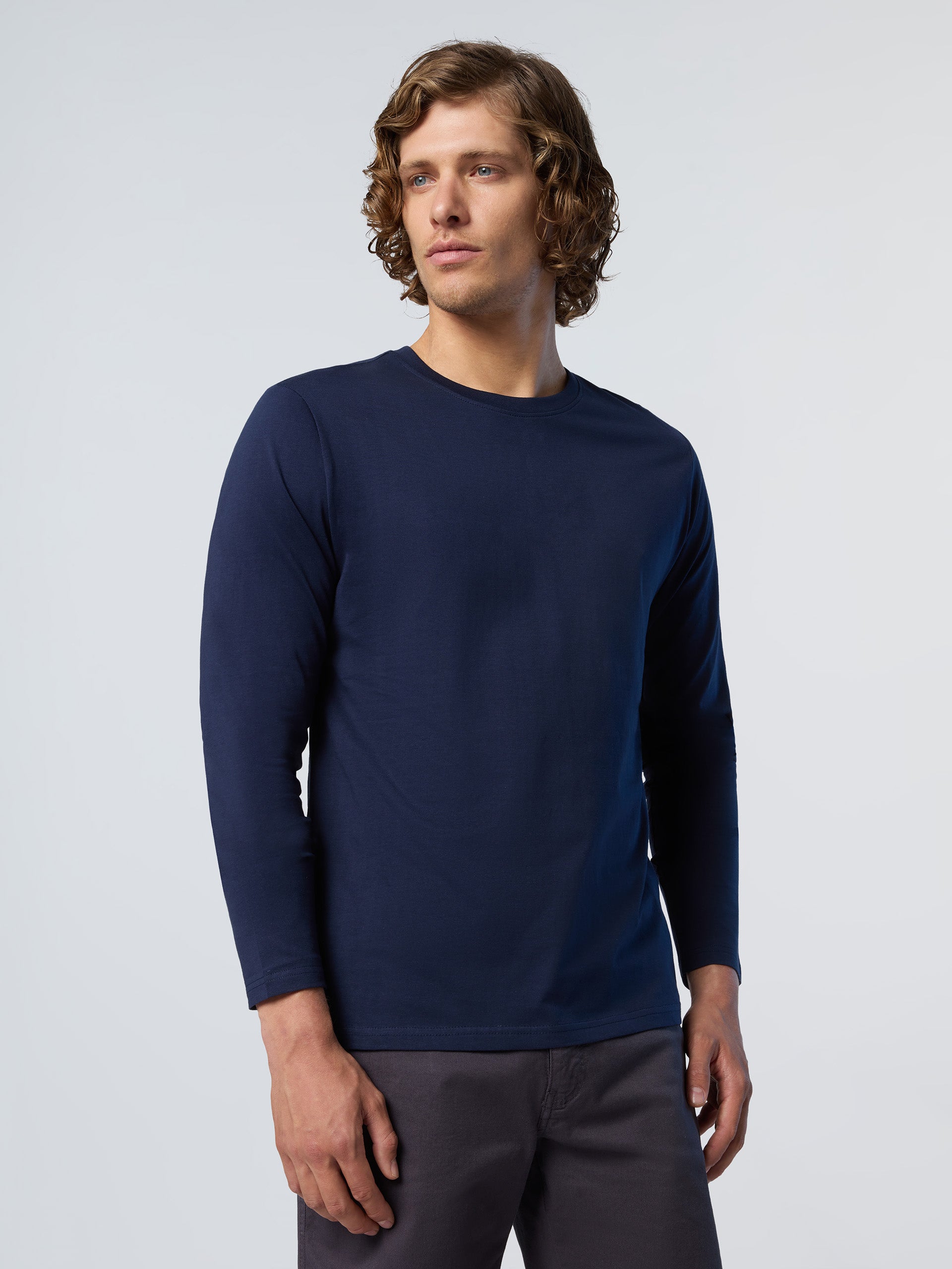 2 | Navy blue | ls-tshirt-man-27m208