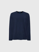 hover | Navy blue | jersey-ls-t-27M213