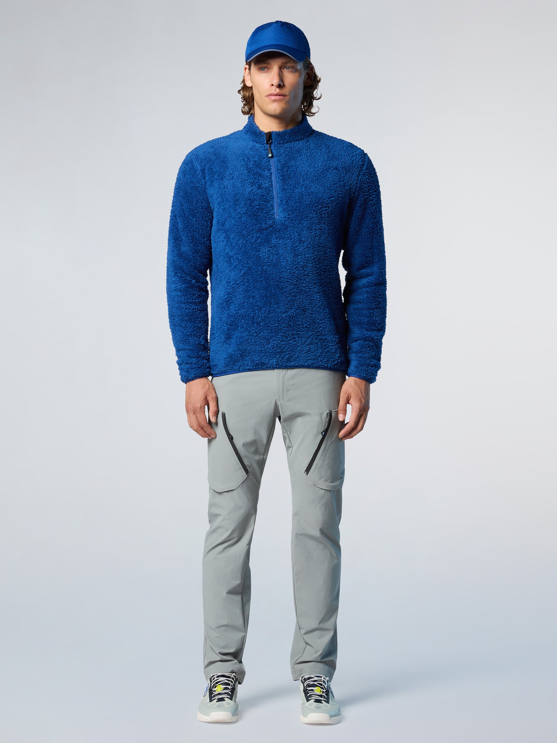 5 | Ocean blue | high-loft-fleece-smock-27m311