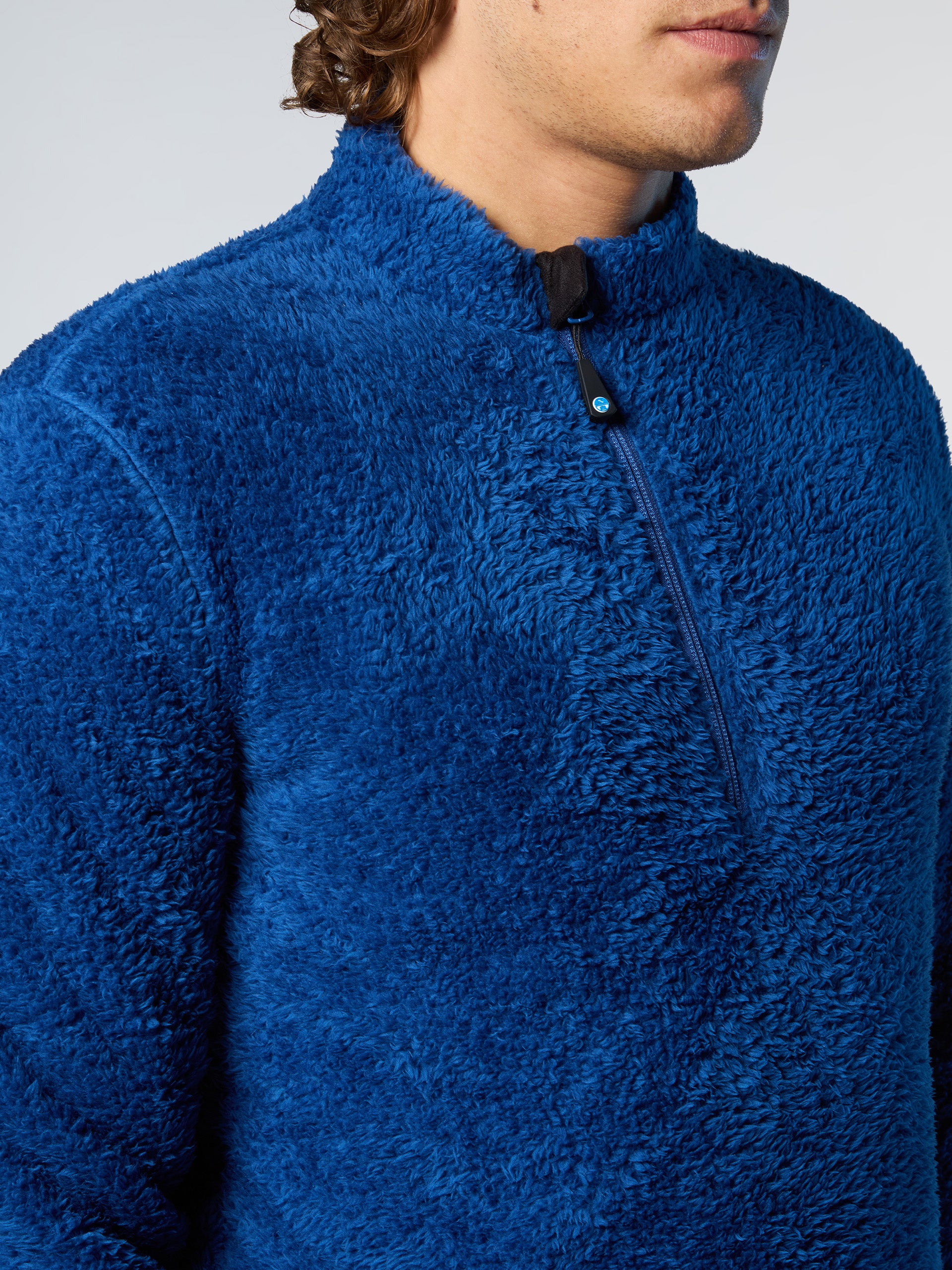 6 | Ocean blue | high-loft-fleece-smock-27m311