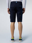 5 | Navy blue | trimmers-canvas-shorts-27m460