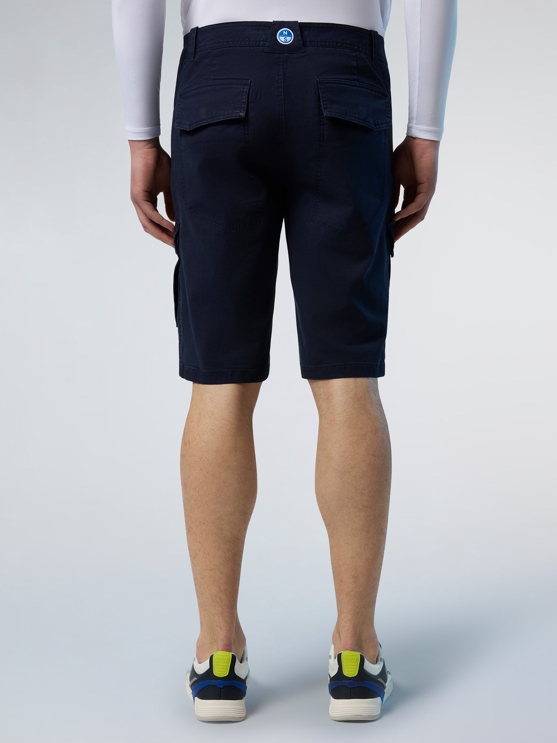 5 | Navy blue | trimmers-canvas-shorts-27m460
