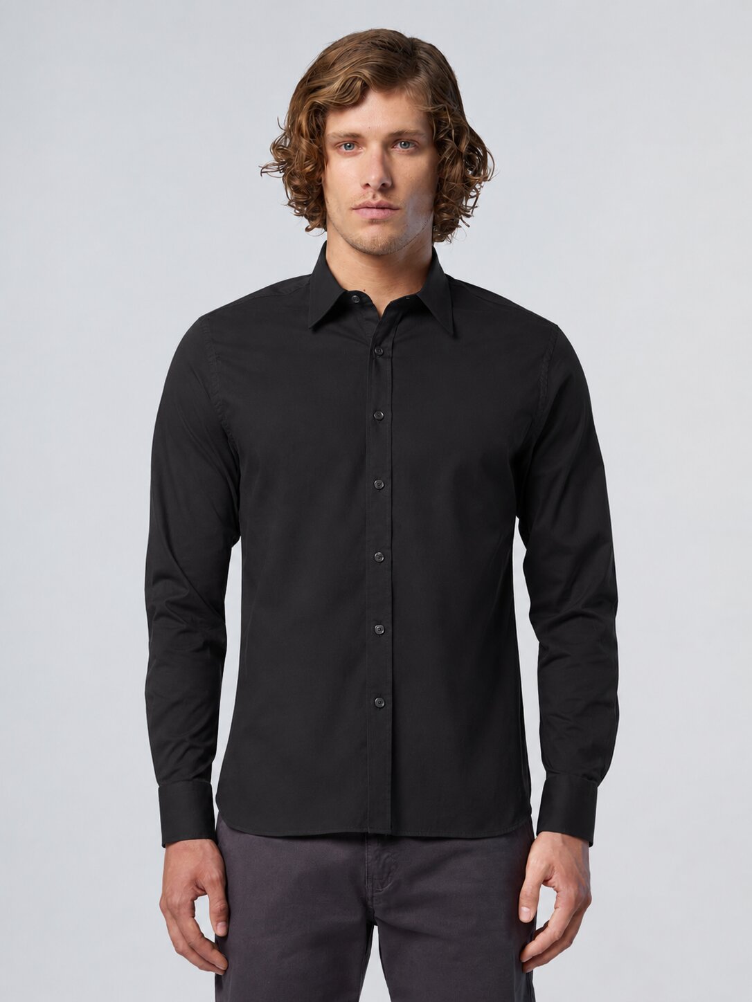 1 | Black | poplin-shirt-27M607