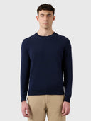 1 | Navy blue | crewneck-knit-27M900