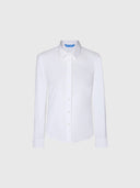 hover | White | women's-poplin-shirt-27W607