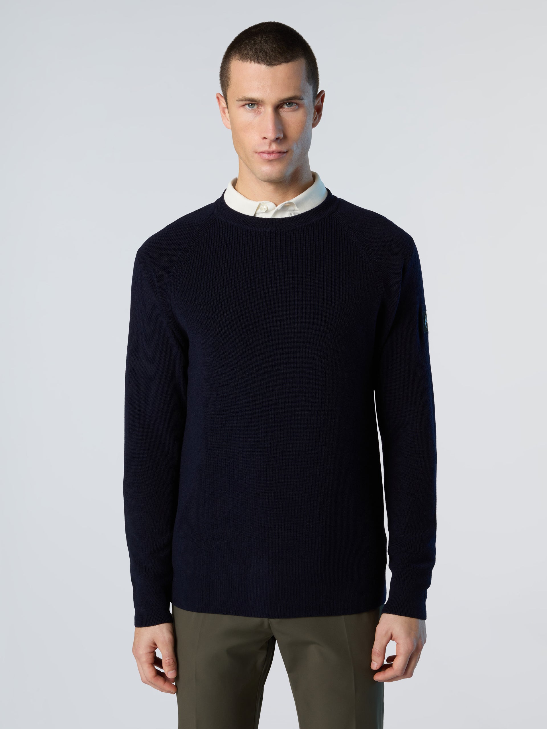 1 | Navy blue | crewneck-12-gg-knitwear-451030