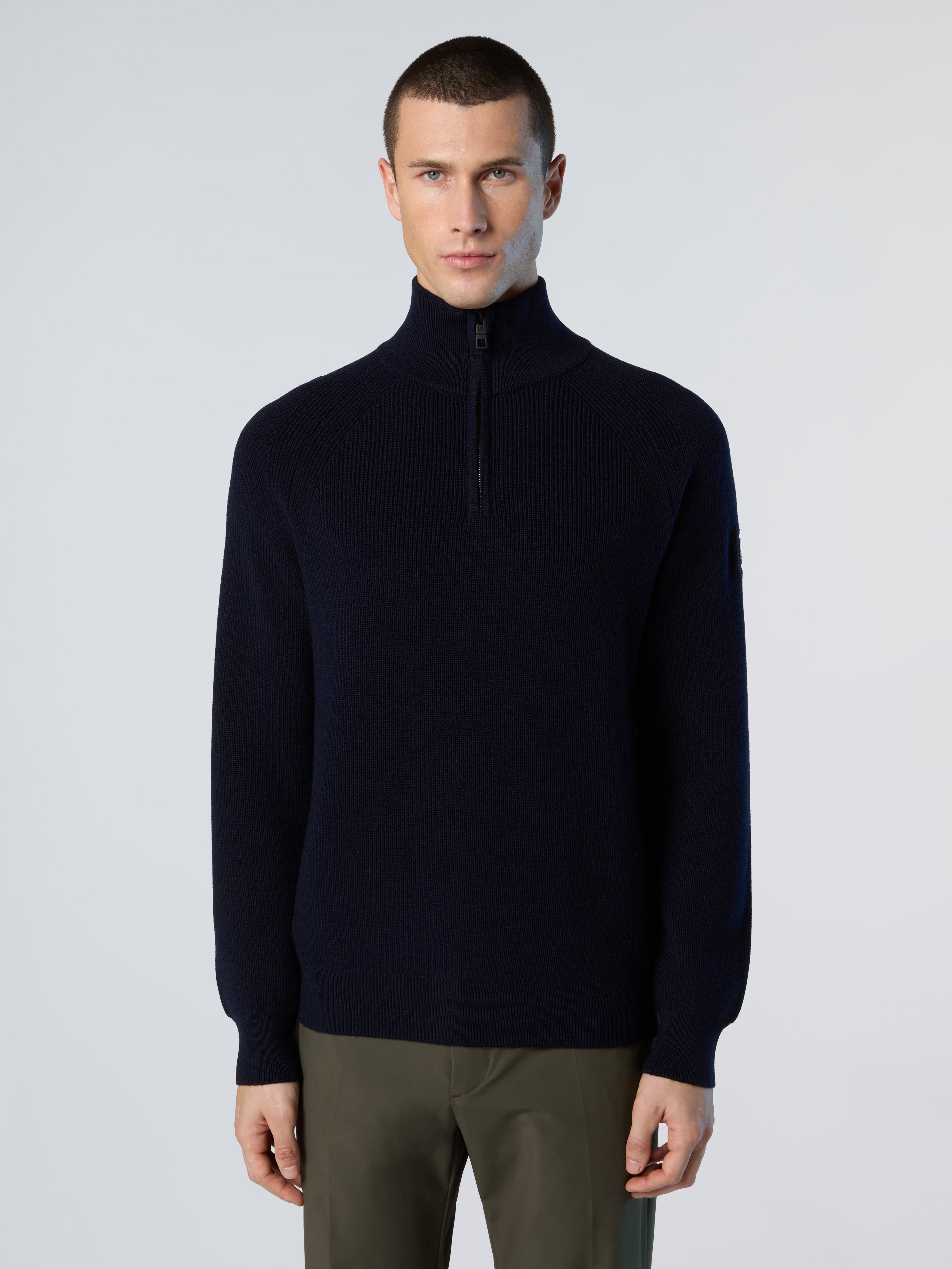 Black Sails Merino wool half-zip sweater | North Sails