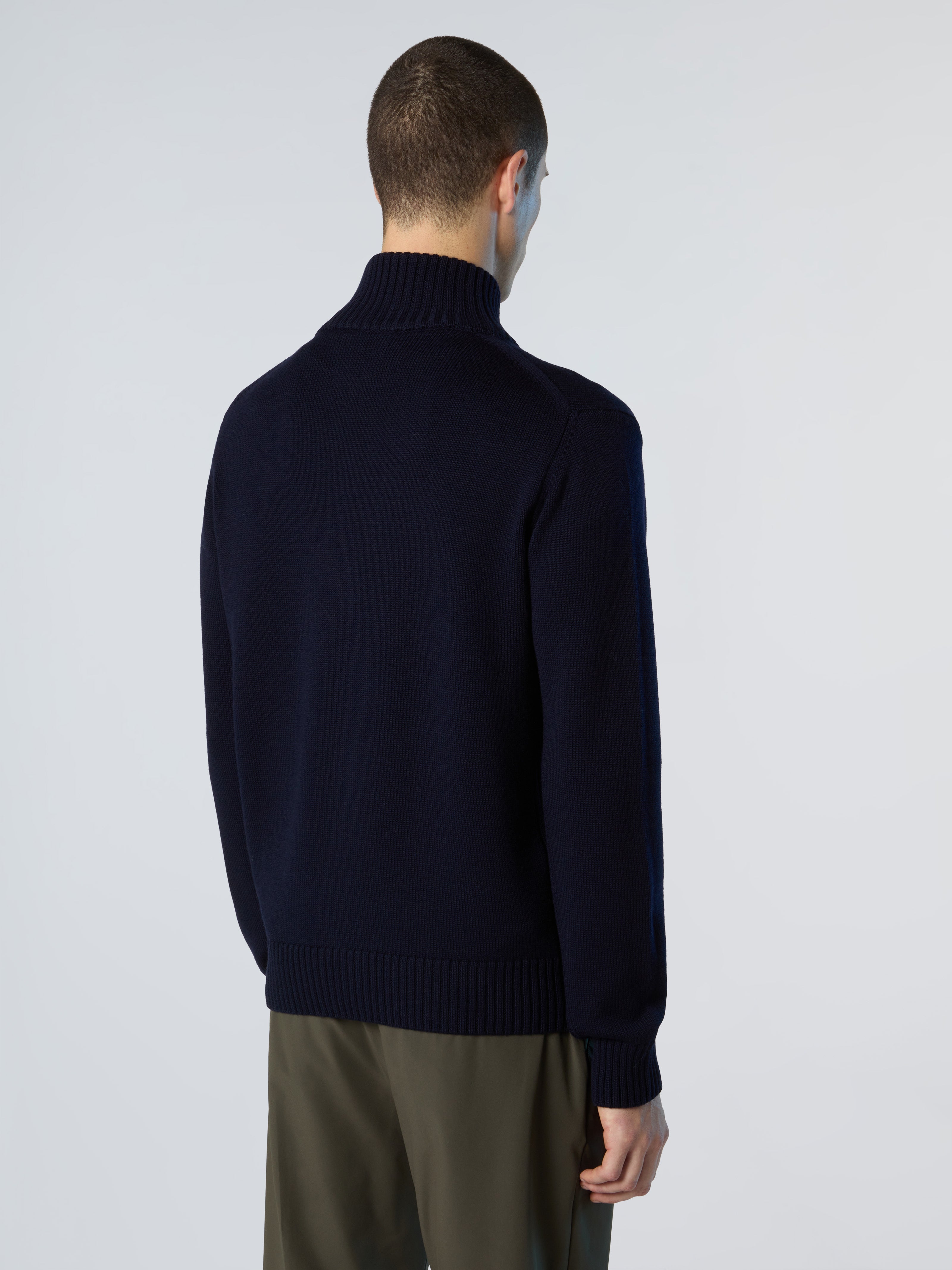 Black Sails Merino wool full-zip sweater | North Sails