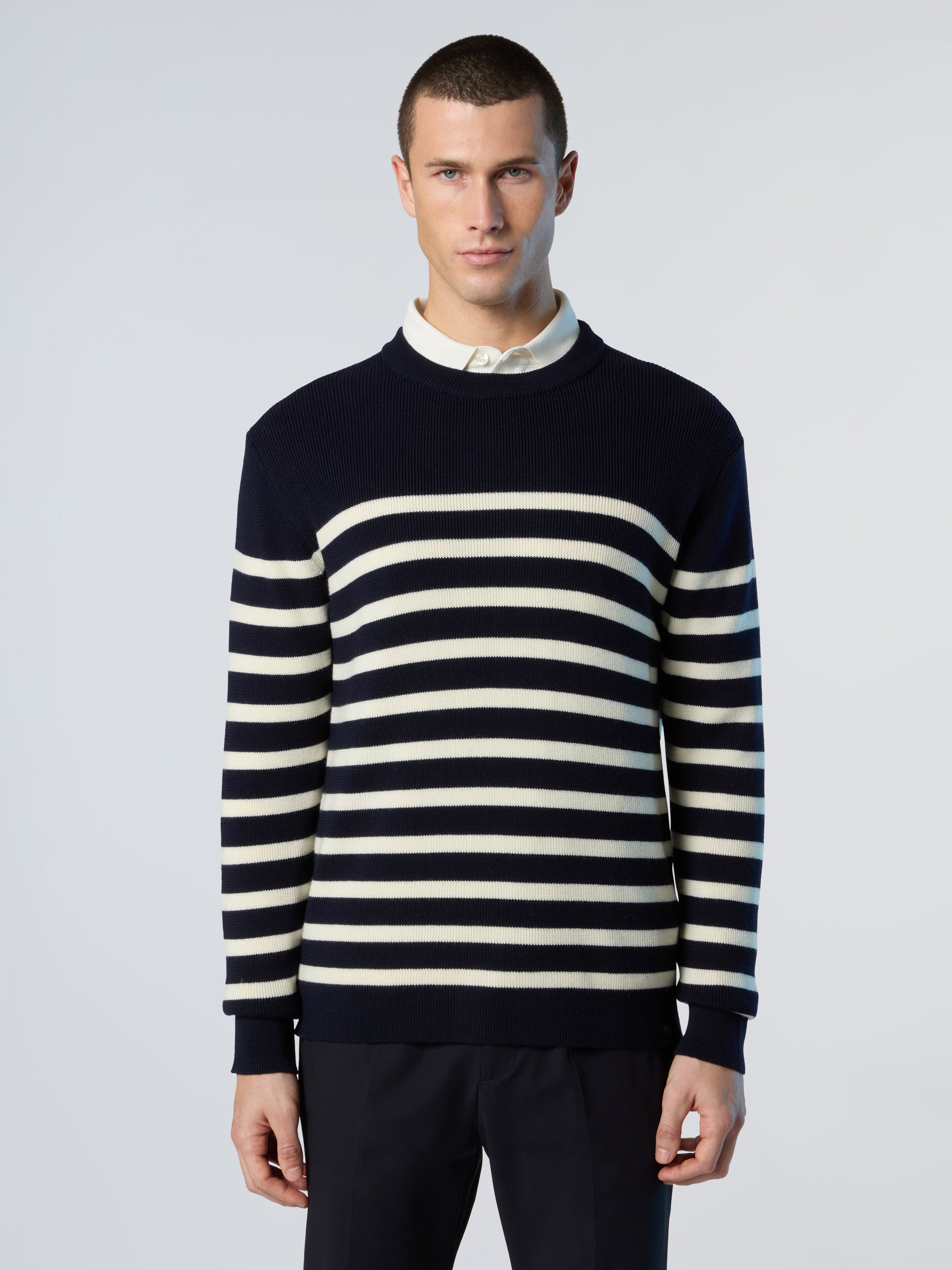 1 | Combo 1 451033 | striped-crewneck-7gg-knitwear-451033
