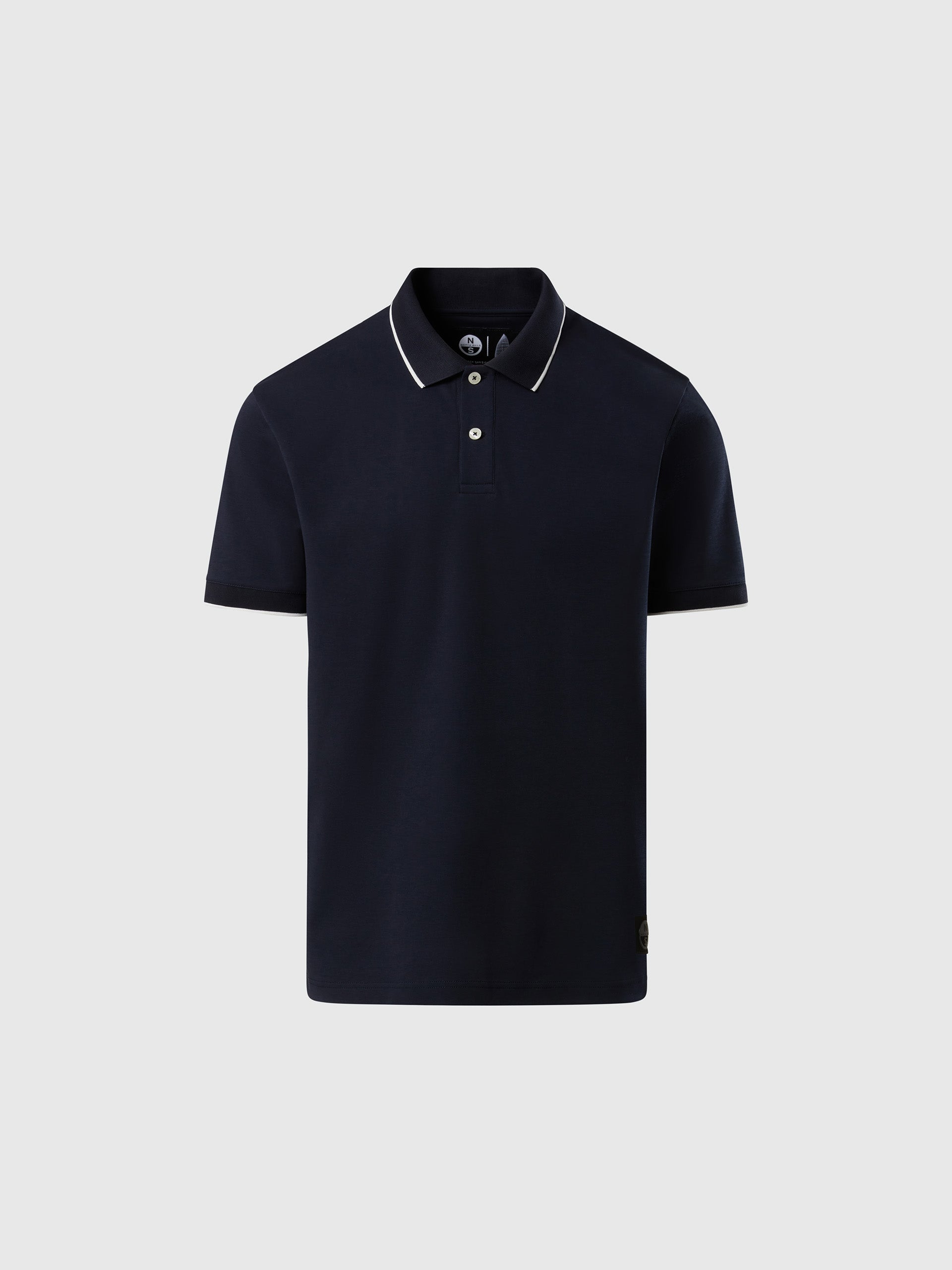 hover | Navy blue | polo-ss-pima-jersey-453029