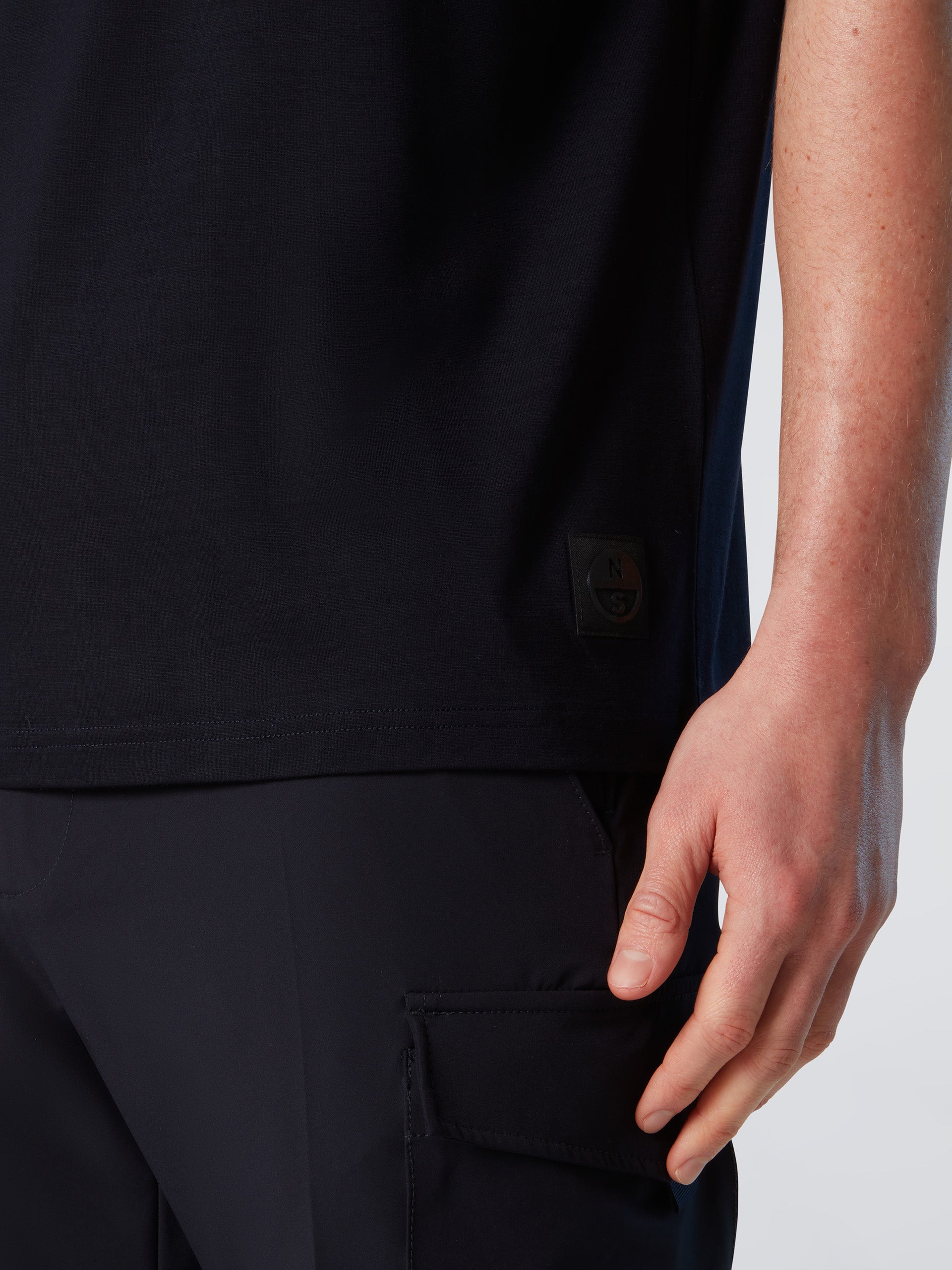 6 | Navy blue | t-shirt-ss-pure-merino-wool-454032