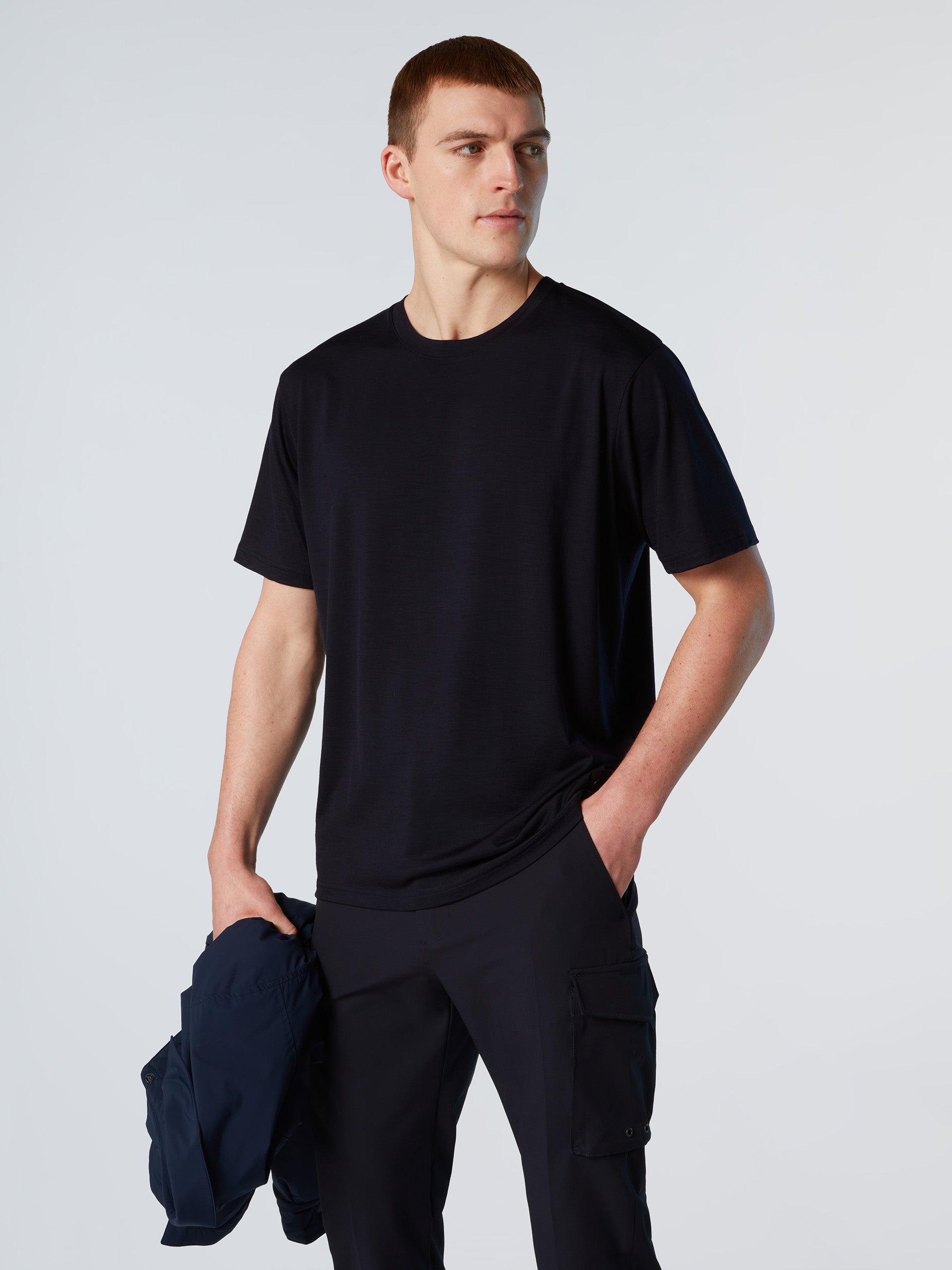 2 | Navy blue | t-shirt-ss-pure-merino-wool-454032