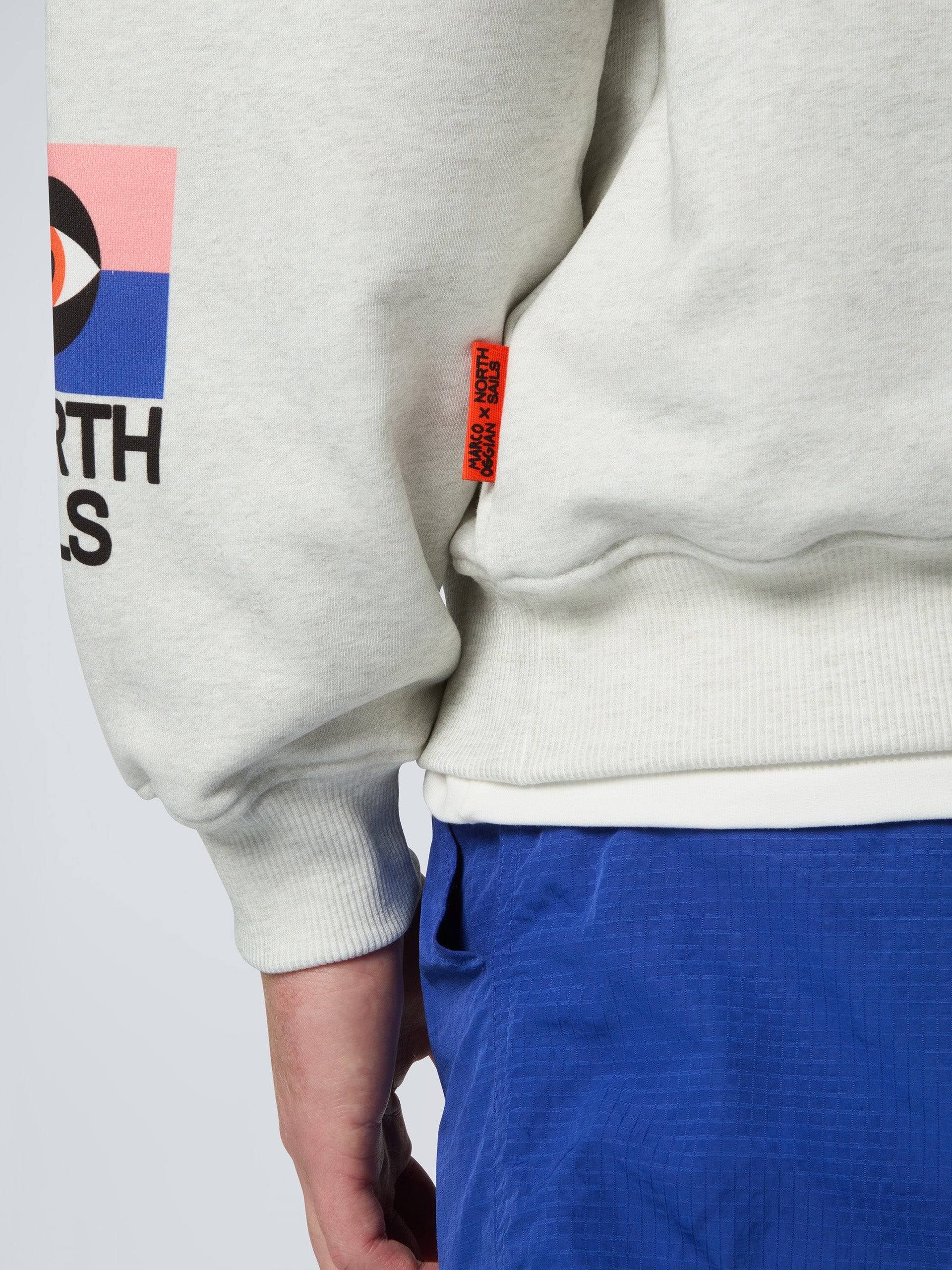 5 | Grey melange | crewneck-sweatshirt-492005