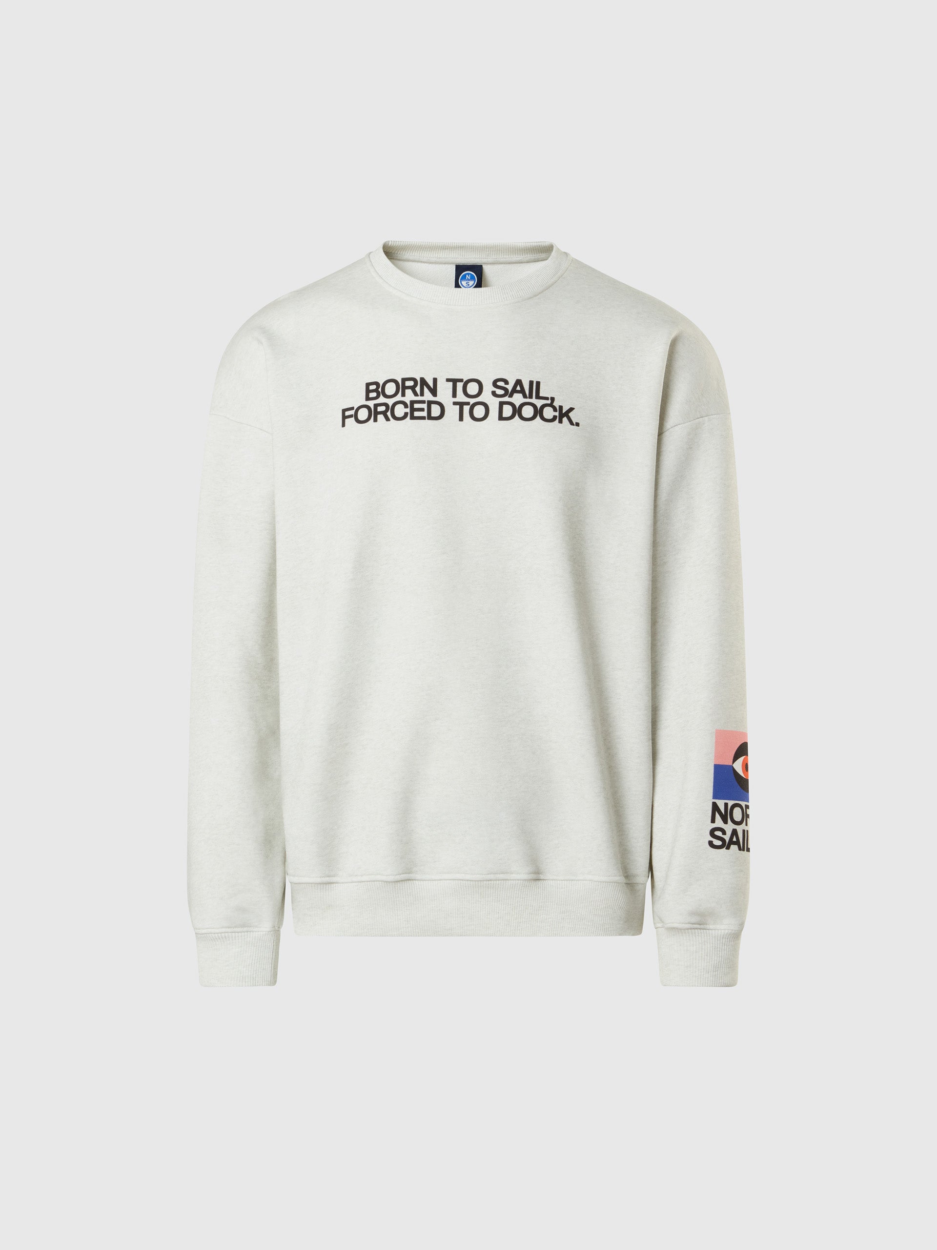 hover | Grey melange | crewneck-sweatshirt-492005