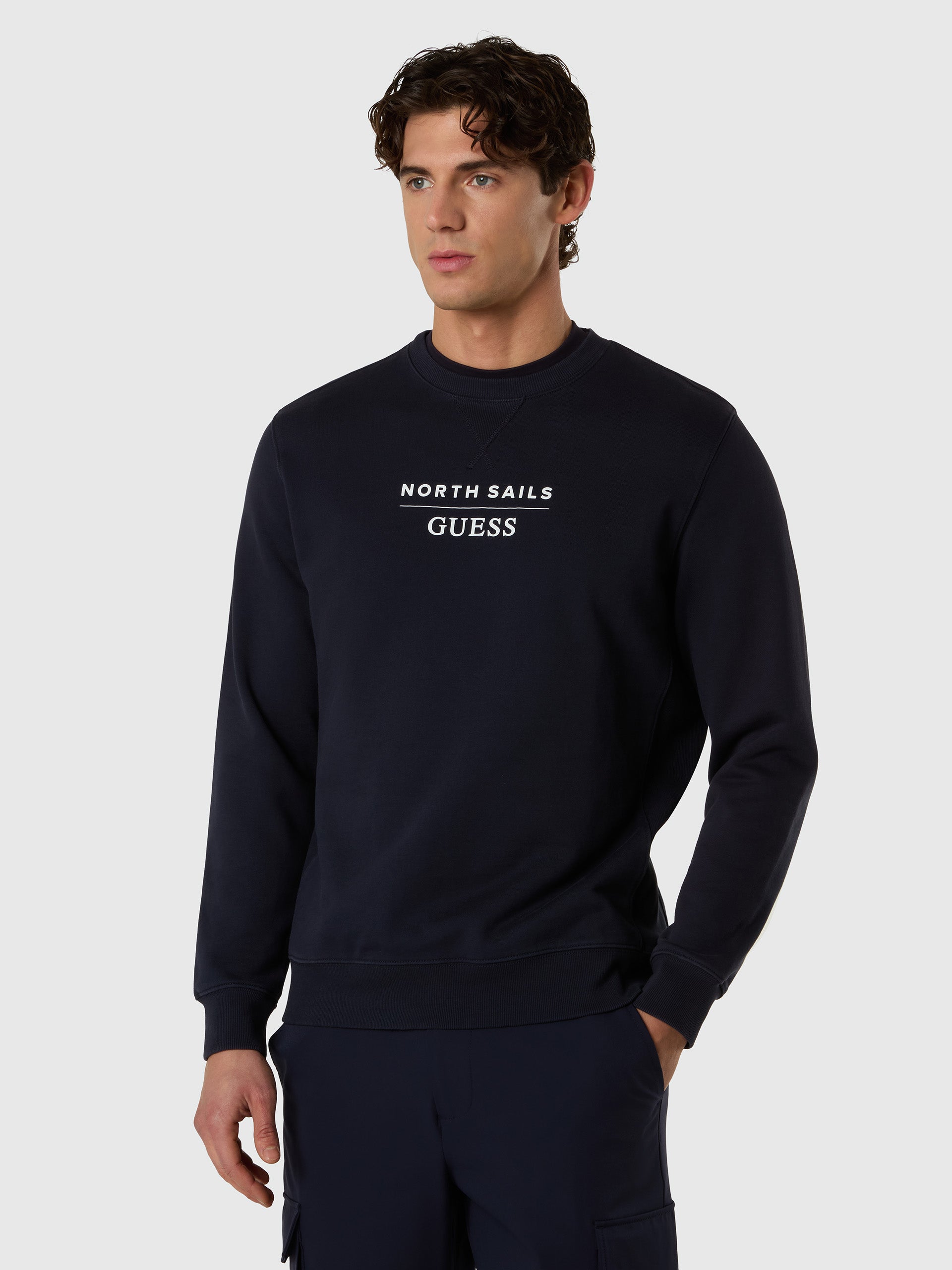 1 | Dark blue navy | crewneck-sweater-492008