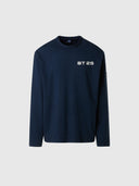 hover | Navy blue |  t-shirt-long-sleeve-493005