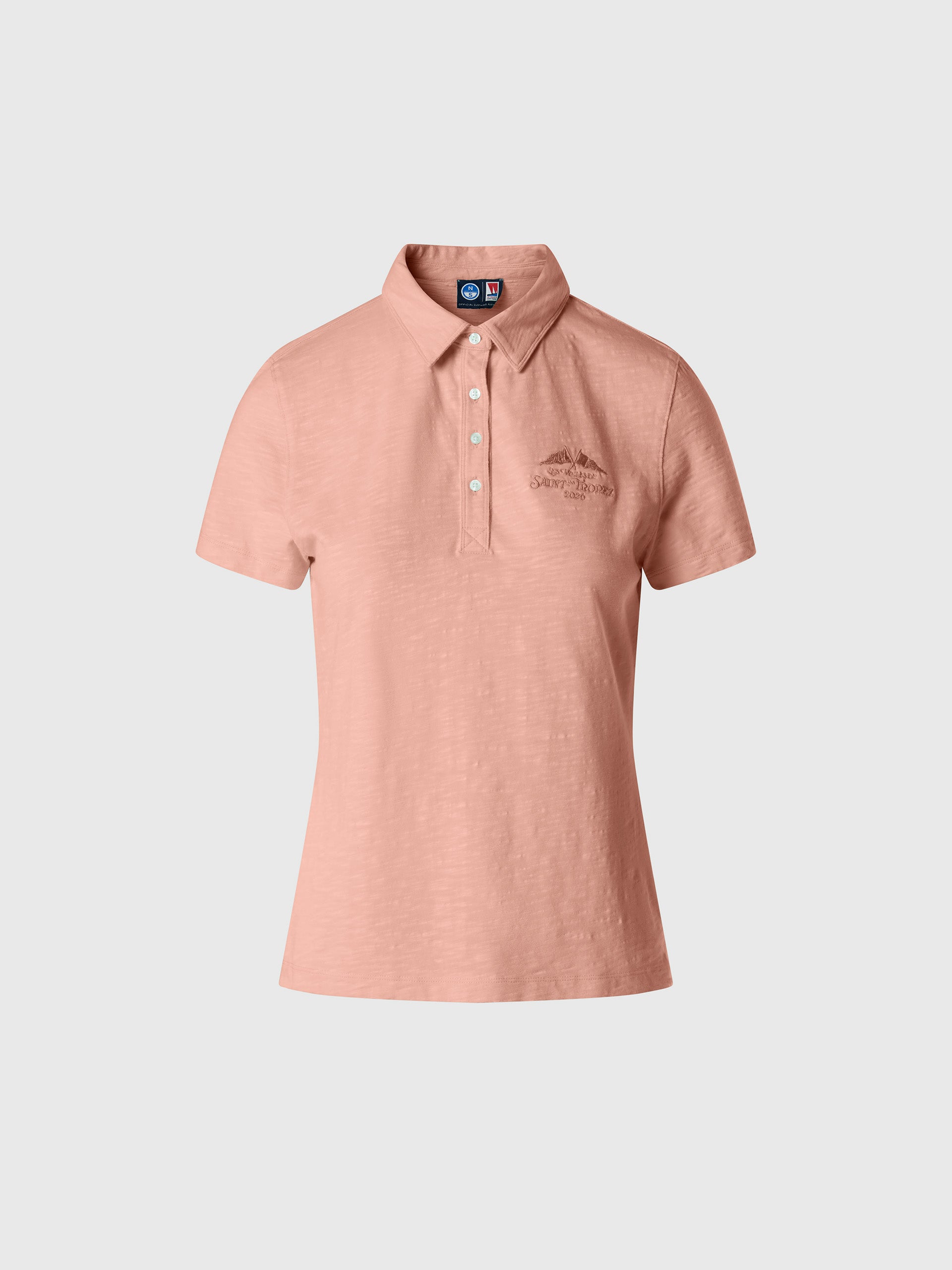 hover | Coral pink | polo-short-sleeve-593008