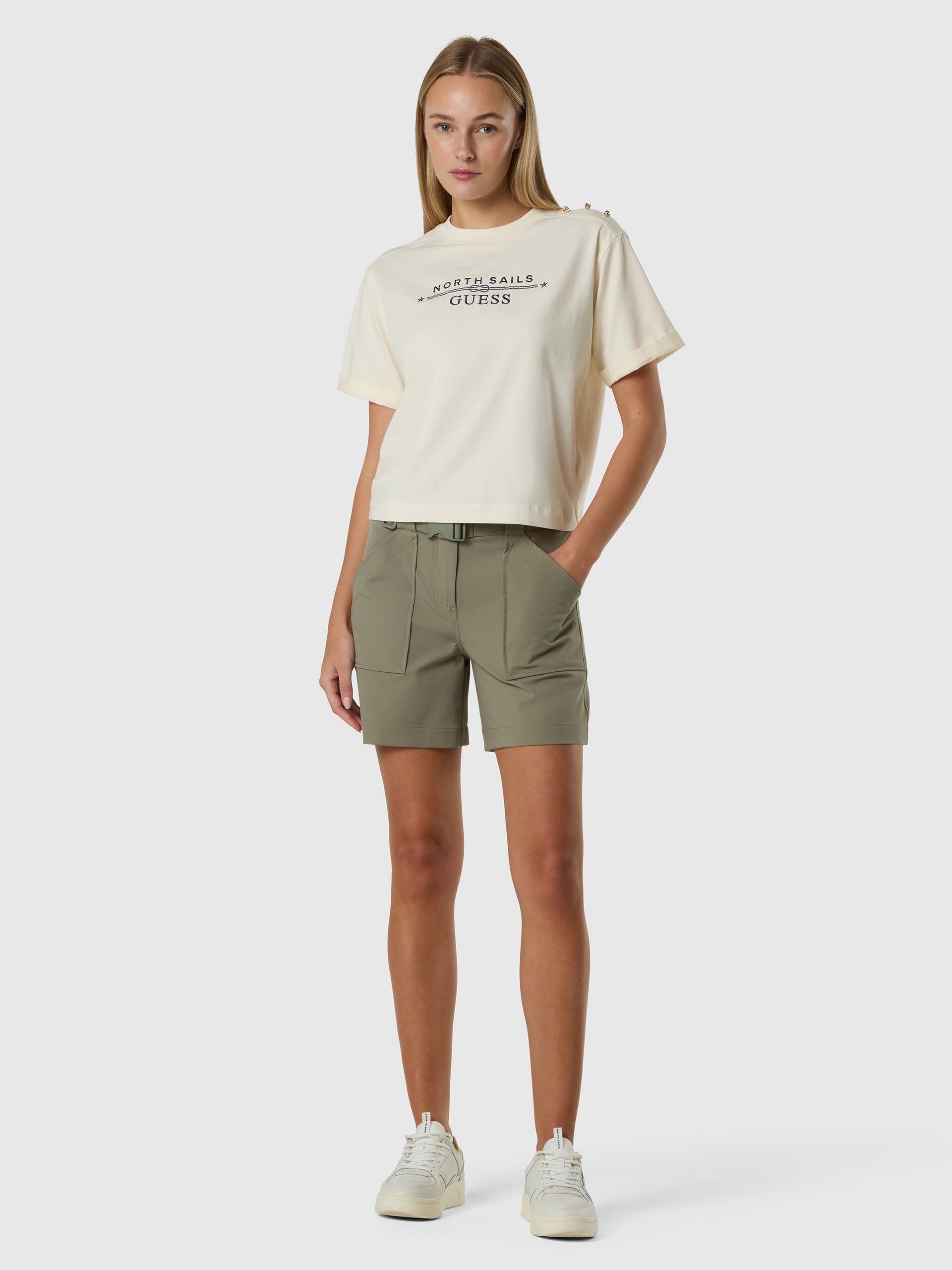 GUESS X NORTH SAILS LOGO T-SHIRT | North Sails