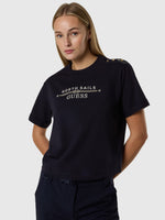 2 | Dark blue navy | t-shirt-short-sleeve-595000