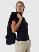 2 | Dark blue navy | t-shirt-short-sleeve-wbuttons-595001