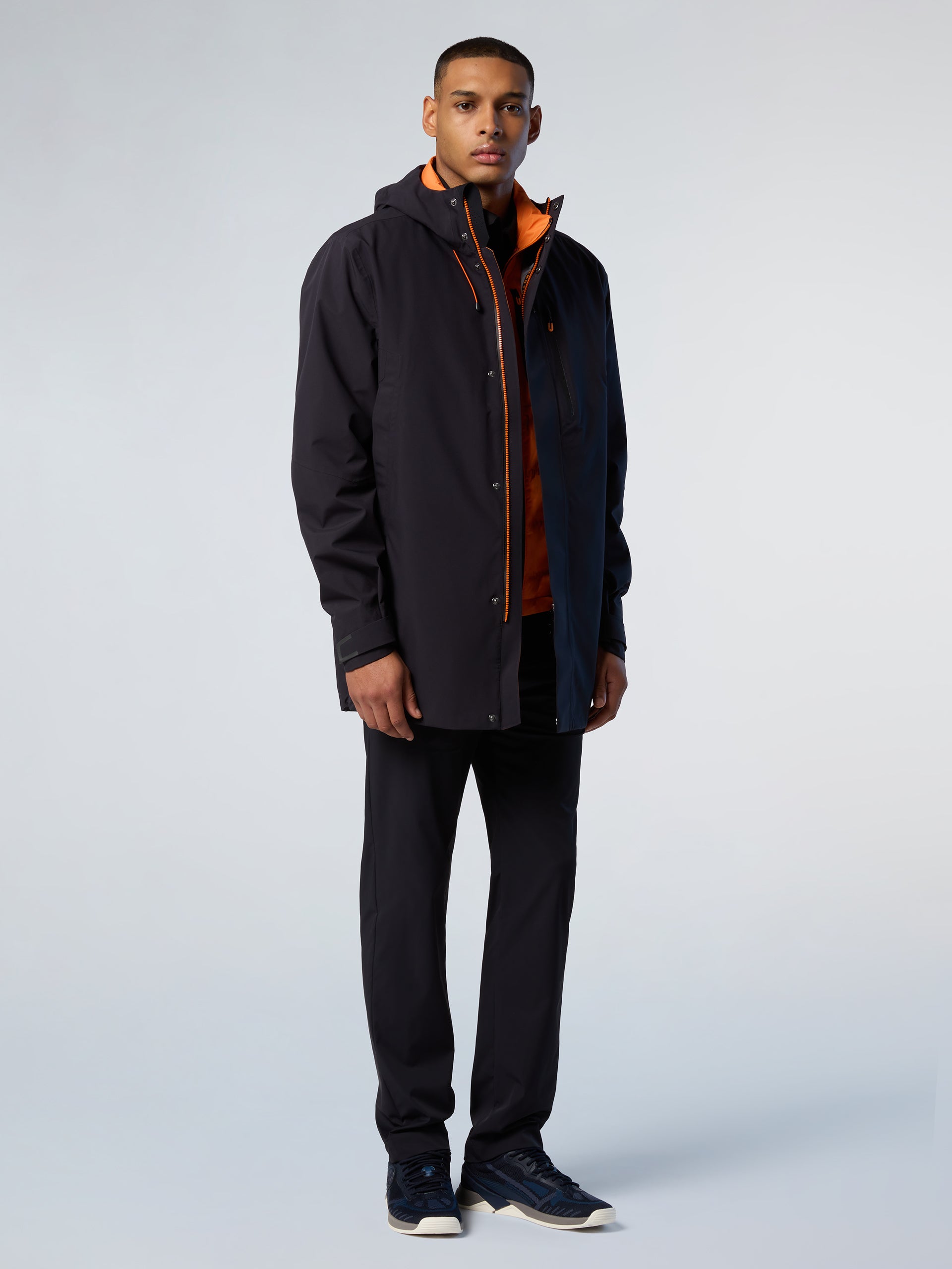 ジャケット・アウター andmary Blair trench jacket pleats ANDMARY】Blair trench jacket