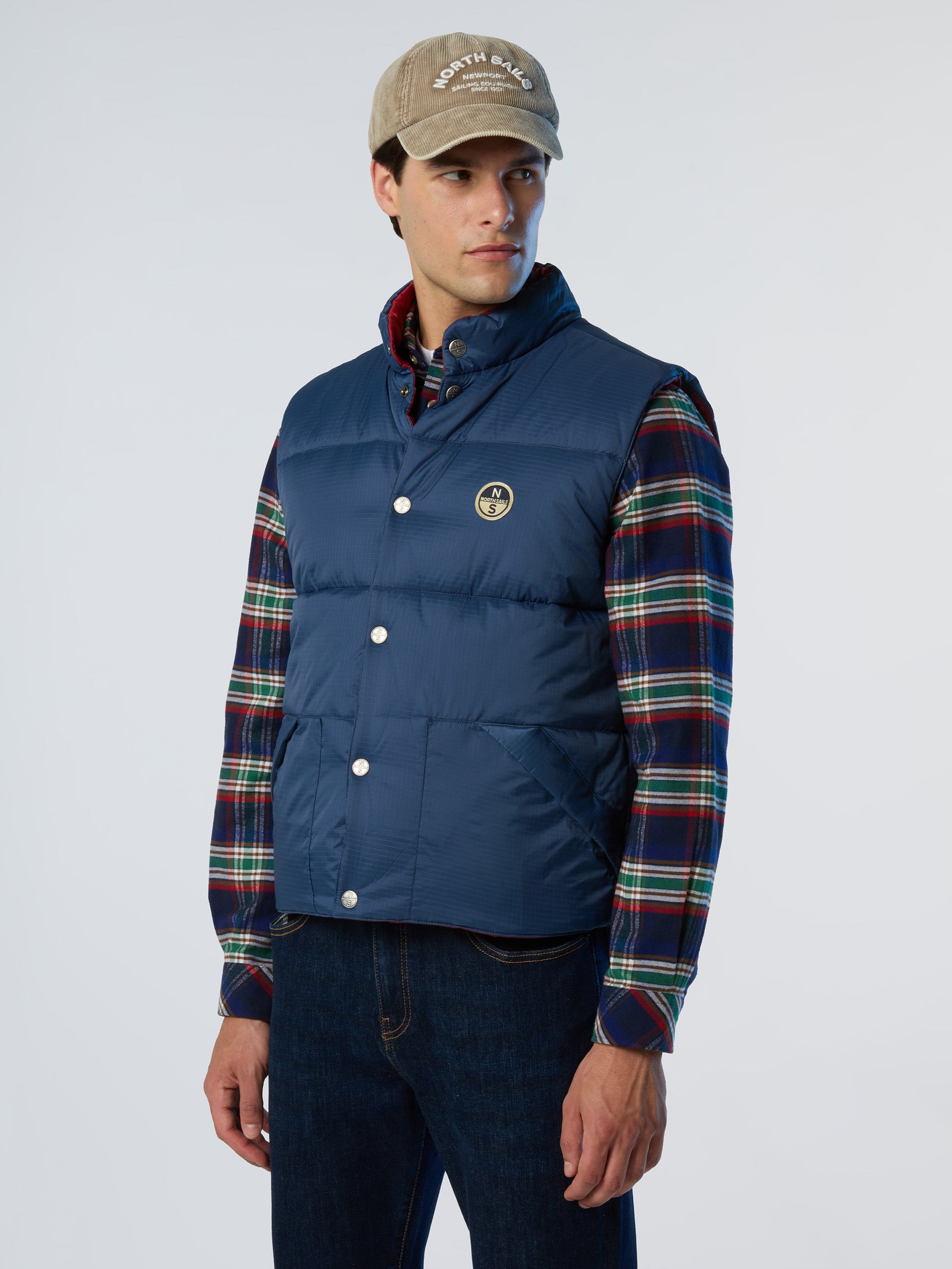 8 | Dark denim | shot-reversible-vest-603384