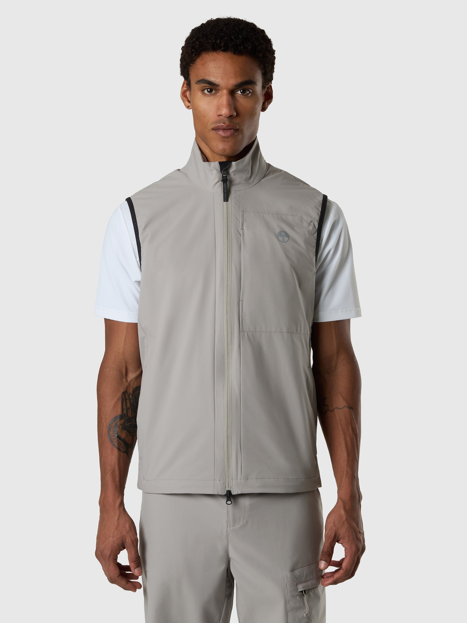 Brushed fleece half-zip hoodie | North Sails