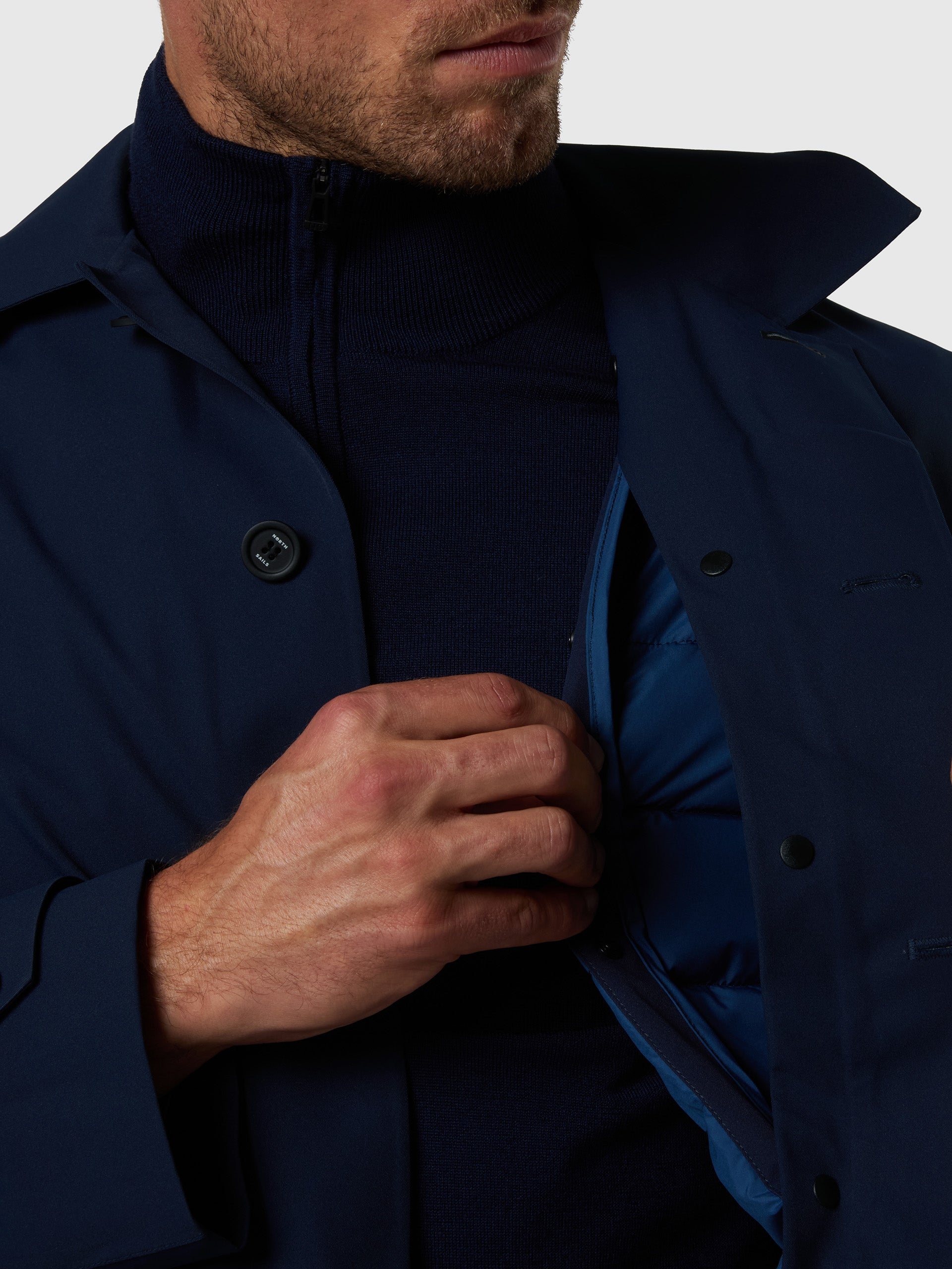 8 | Navy blue | meridian-2-in-1-trench-603456