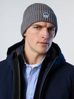 1 | Medium grey melange | beanie-wlogo-623285-1