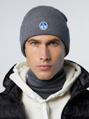 1 | Medium grey melange | beanie-wlogo-623287-1