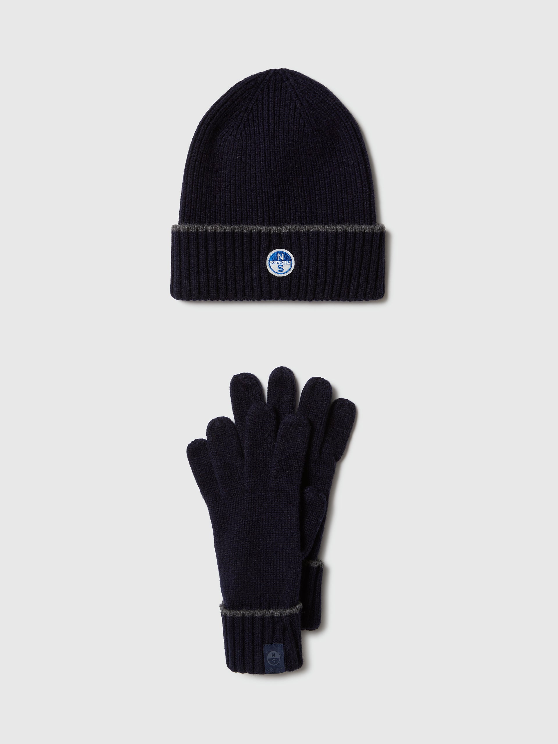 hover | Navy blue | gift-box-%28-beanie-and-glove-%29-623349