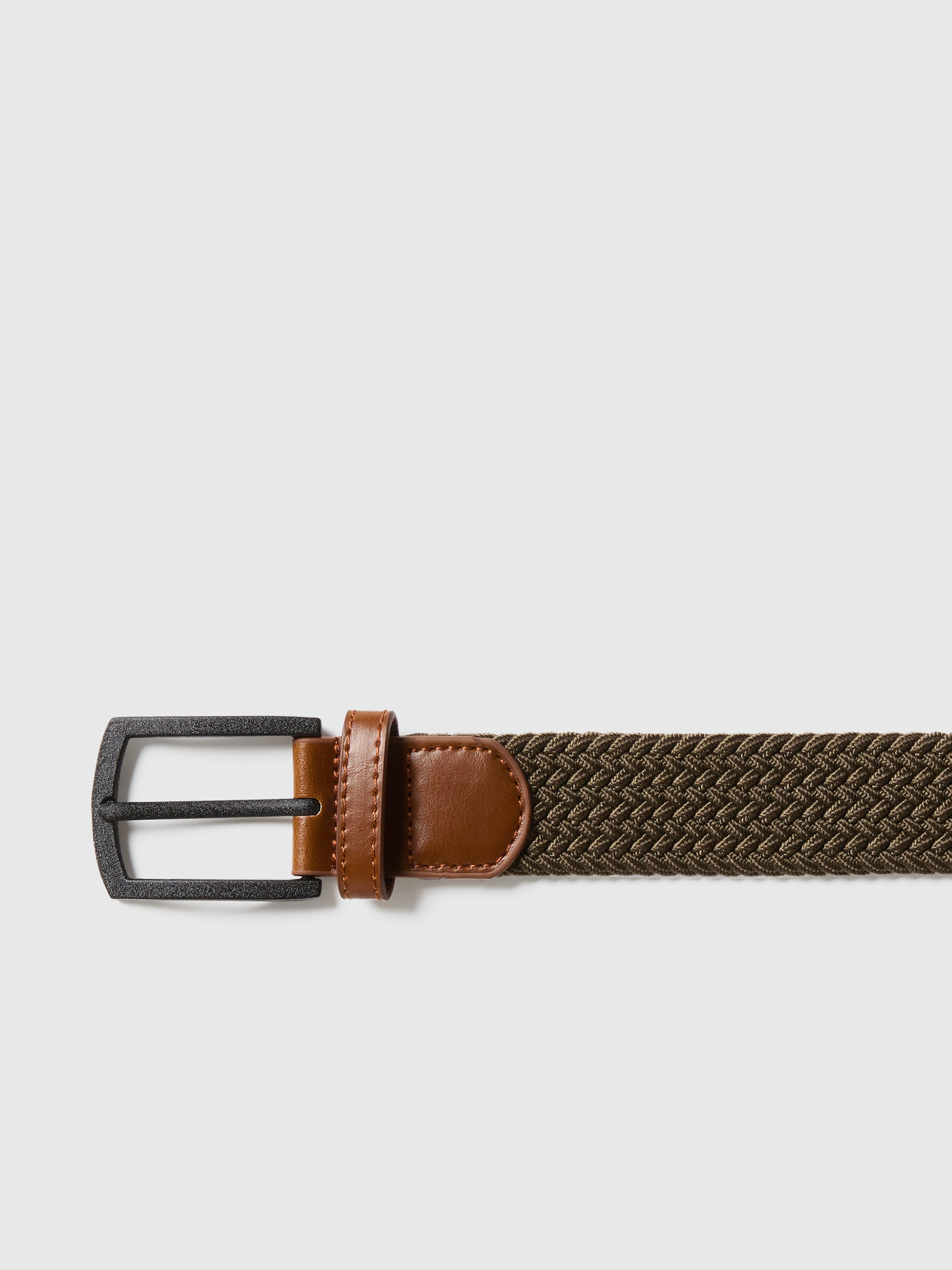 【ニジクロ】Atlast&Co SOLID BRASS BELT 70s Rope & Brass Belt - Lucky Vintage