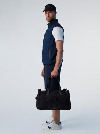 North Sails Black Polyester Men Beauty Case