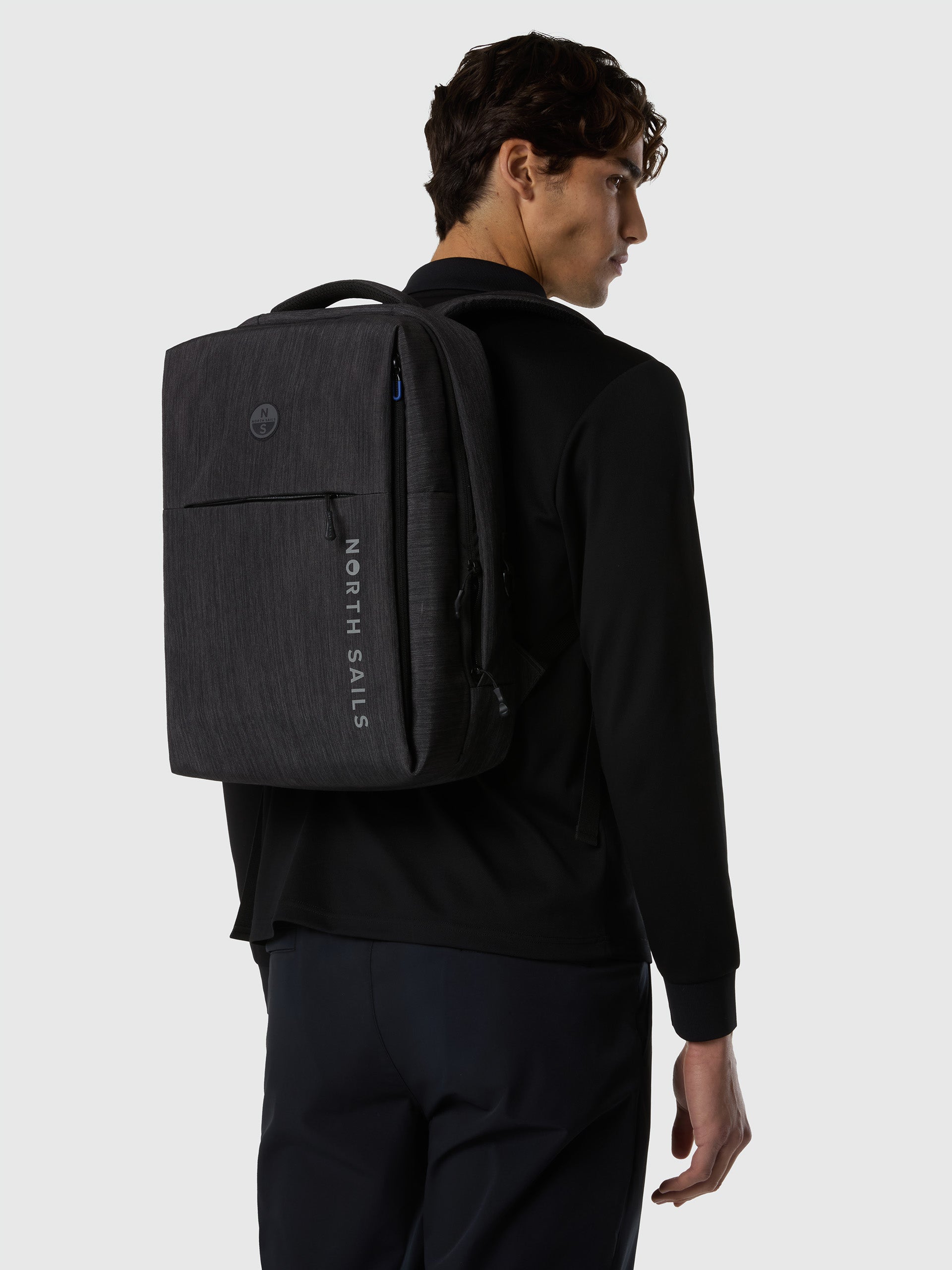 2 | Dark grey melange | backpack-18l-631310