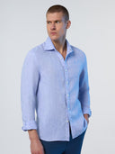 2 | Light blue | shirt-long-sleeve-spread-collar-664300
